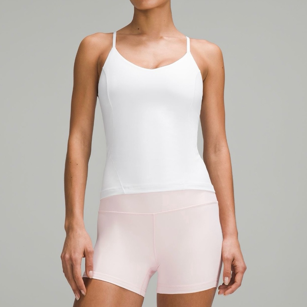 Lululemon waist length Align tank top white size 8